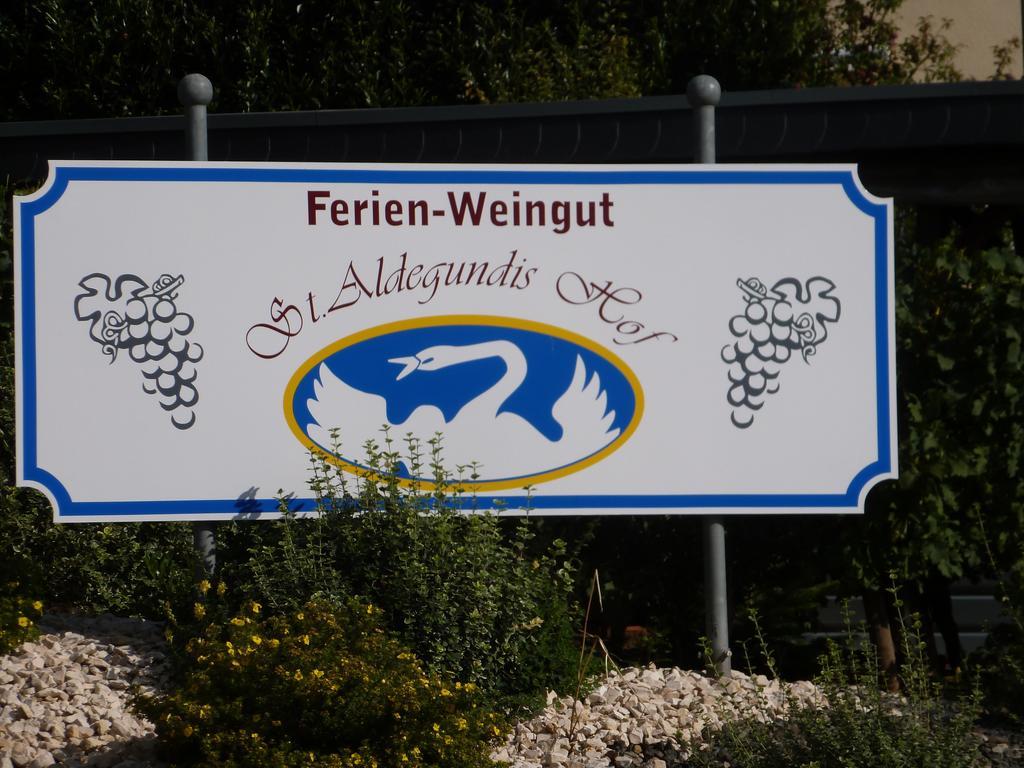 Wein- Und Gaestehaus St. Aldegundishof Sankt Aldegund Exteriér fotografie