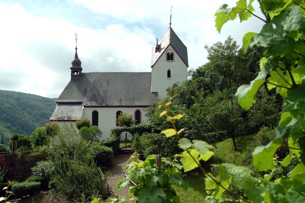 Wein- Und Gaestehaus St. Aldegundishof Sankt Aldegund Exteriér fotografie